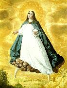 Francisco de Zurbaran immaculate virgin painting